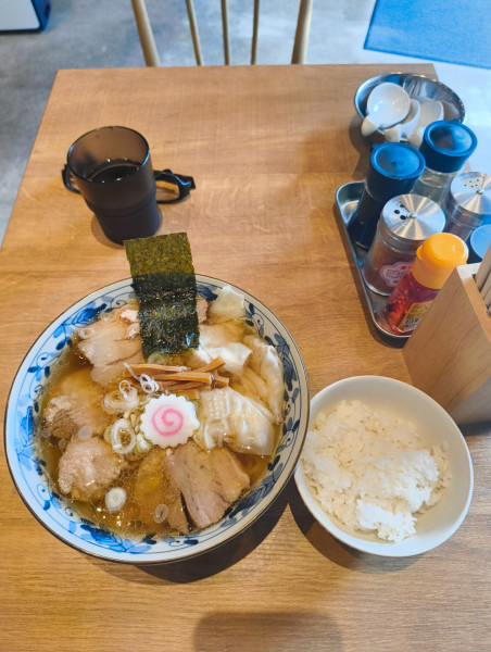 「ワンタン麺+チャーシュー増し 1180円」@Ramen akiの写真
