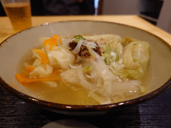 「野菜そば(生麺)」@沖縄そばの店 浮島BASEの写真