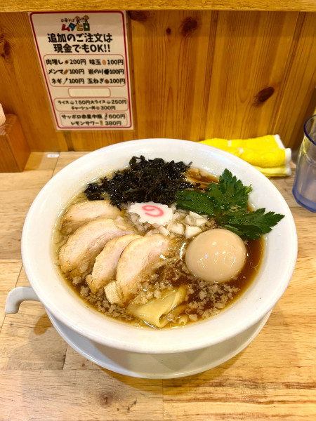 「醤油煮干し特製ラーメン」@中華そば ムタヒロの写真