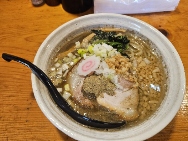 「青森煮干インスパイア+チャーシュー丼」@自家製拉麺 暖田。の写真
