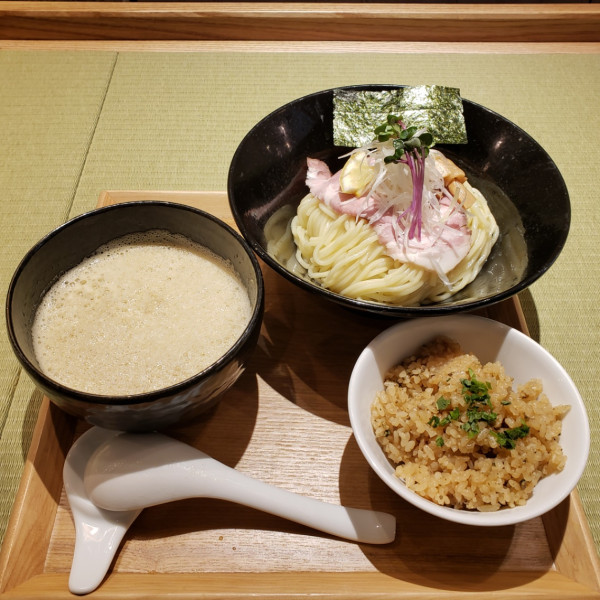 「牡蠣つけ麺」@らぁ麺 牡蠣と貝の写真