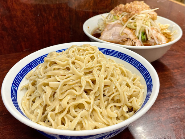 「大つけ麺 全マシマシ」@ラーメン二郎 めじろ台店の写真