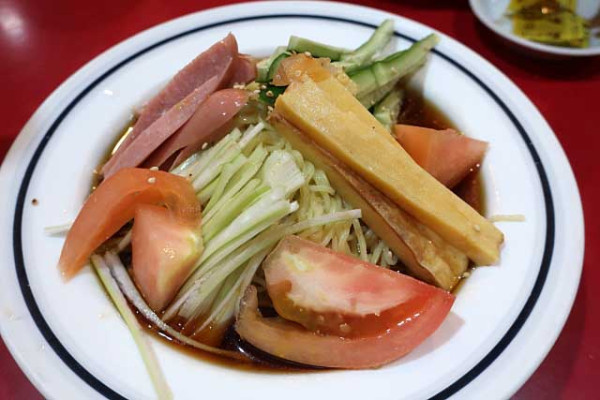 「冷やし中華　800円」@花彫酒家の写真