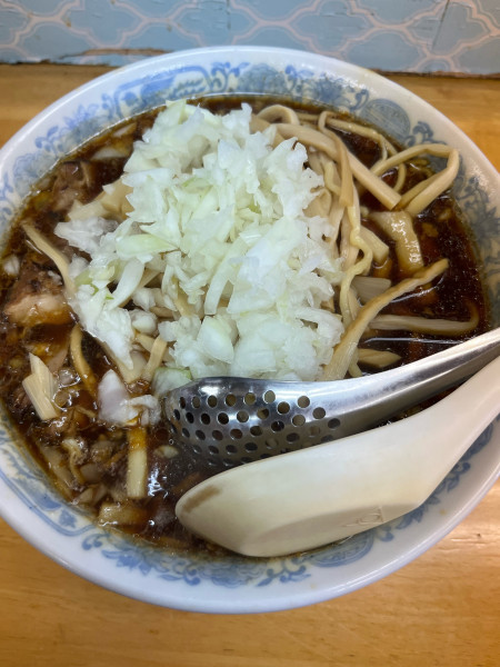 「全部入り➕薬味」@ラーメン富士屋 五井店の写真