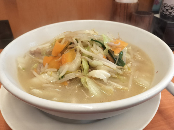 「タンメン」@日高屋 南千住店の写真