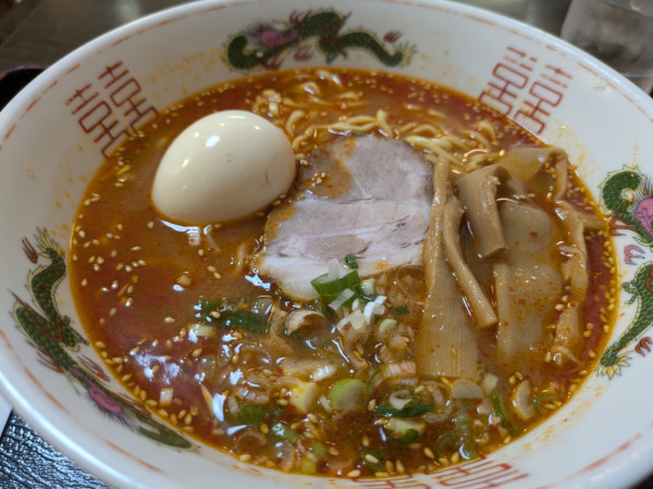 「辛みそラーメン(850円)」@会津 喜多方ラーメン 新川店の写真