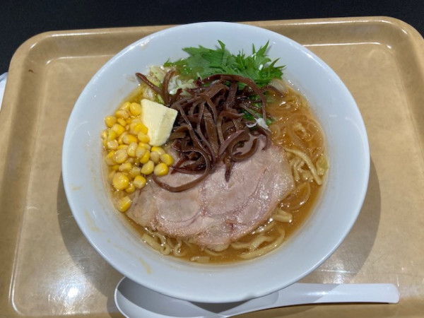 「味噌バターコーンらあめん」@POPUPラーメン 東京ミッドタウン八重洲店の写真