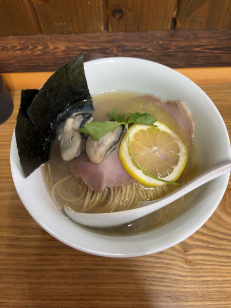 「【限定】牡蠣そば」@らぁ麺 大金星の写真