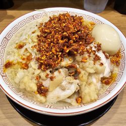大噴火(麺200g)¥1170+味玉¥120