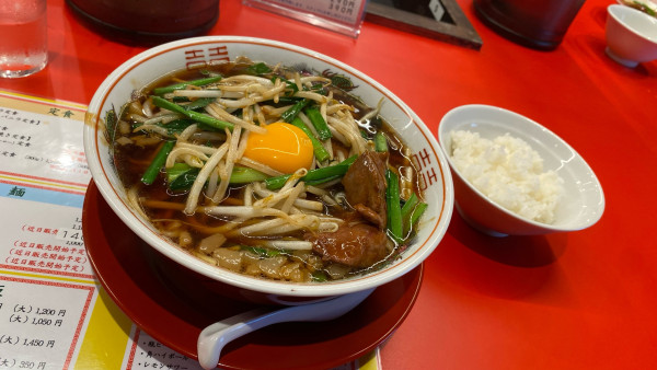 「レバニラ中華そば ¥1,400」@レバニラ中華 満腹の写真