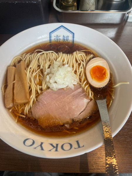 「琥珀(麺大盛)」@楽観 下北沢店の写真