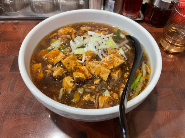 「四川マーボーラーメン」@龍の子 所沢店の写真