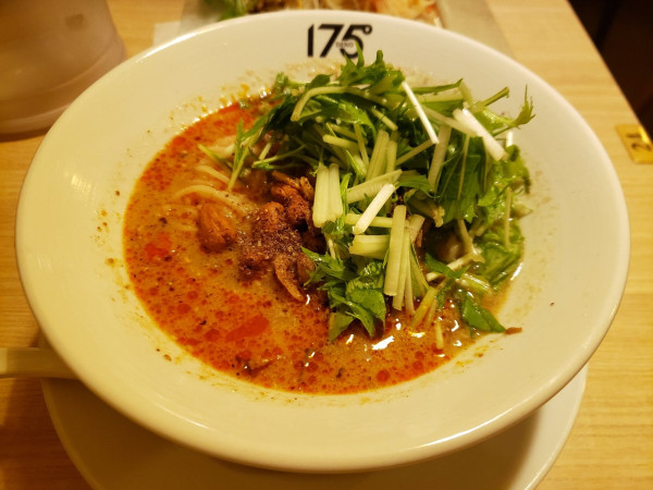 「汁あり担々麺」@175°DENO担担麺 GINZaの写真