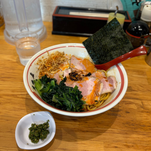 「地獄ラーメン 汁なし【ネギなし・山椒あり】」@黒田屋 本店の写真