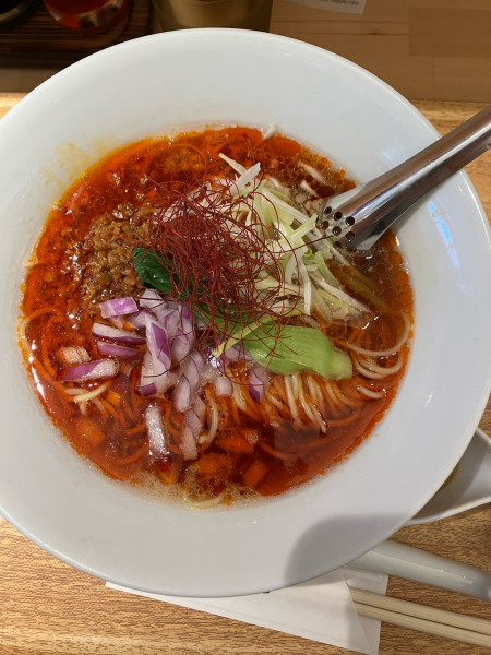 「千賀new坦々　1100円」@千賀商店の写真