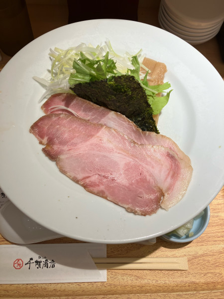 「塩そば　880円」@千賀商店の写真