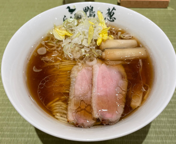 「鴨ラーメン」@らぁ麺 鴨と葱の写真