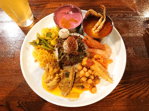 「THE CIRCLE × キョバン フルプレート」@THE CIRCLEの写真