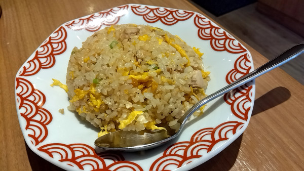 「半チャーハン」@上海雲吞麺の写真