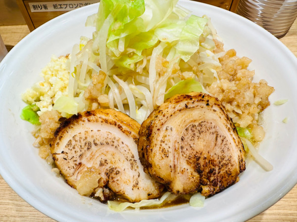 「【限定】二郎インスパイアラーメン【950円】」@焼あご煮干しらぁめん 碧猫の写真