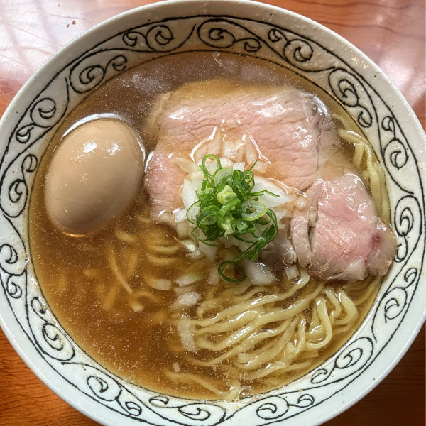 「煮干しそば850円味玉CP」@FOOD TRUCK むべの写真