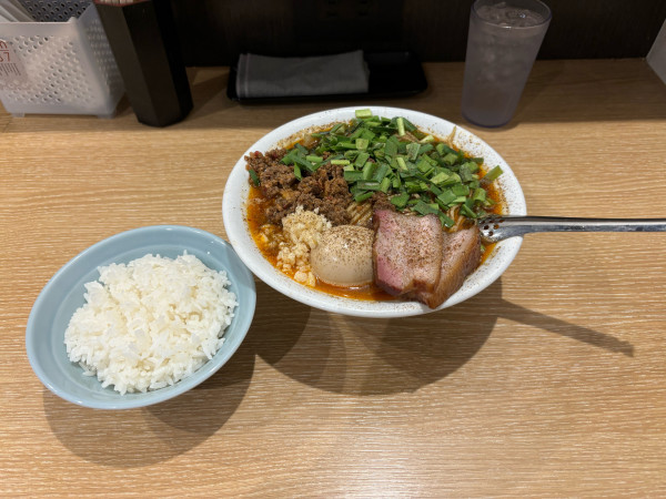 「限定　特製勝浦担々麺リスペクト松浦（1300）」@一番だしラーメン しんせんの写真