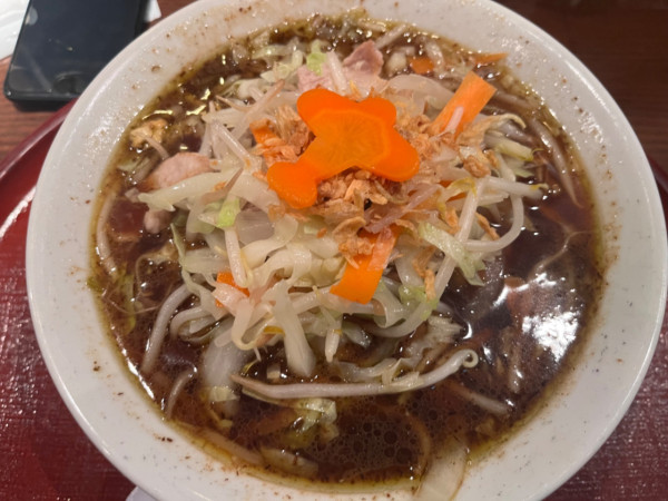 「醤油タンメン並1,050円」@餃子とタンメン 天の写真