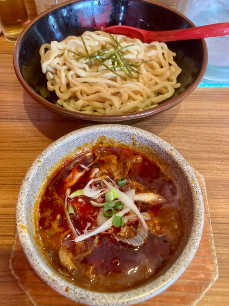 「肉つけ麺 1050円」@麺屋 多伊夢の写真