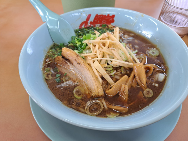 「生姜醤油ラーメン」@ラーメン山岡家 ひたちなか店の写真