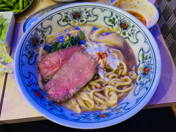 「すごい煮干ラーメン」@ビーフキッチンスタンド 蒲田店の写真