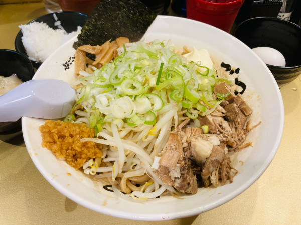「新小岩まぜそば」@超ごってり麺 ごっつ 新小岩店の写真