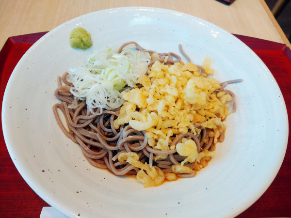 「冷やしたぬき（620円）」@そばじ アトレ川崎店の写真