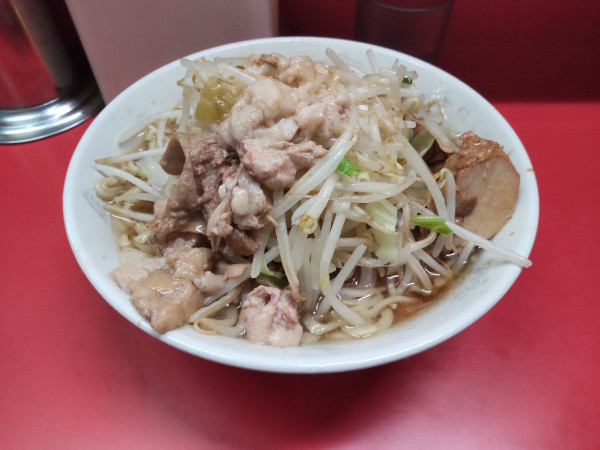「小ラーメン　800」@ラーメン二郎 上野毛店の写真