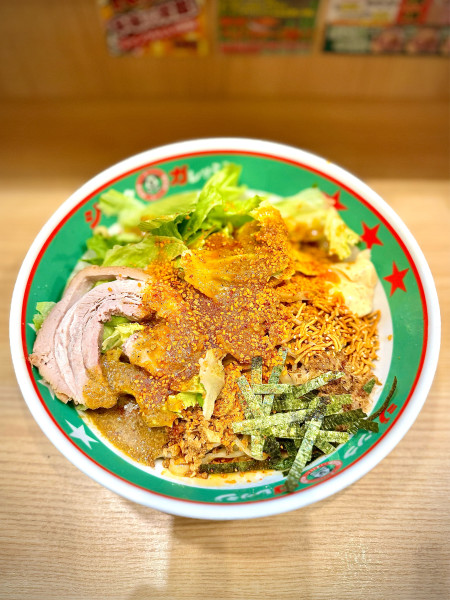 「限定『パワフル冷やしまぜそば』大」@ジャンクガレッジ イオンタウンふじみ野店の写真