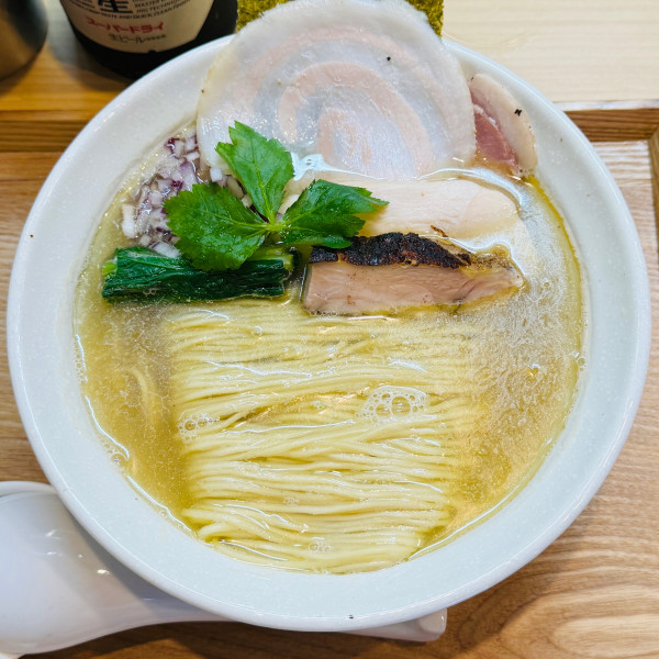 「特中華貝と煮干し塩」@中華そば うお静の写真