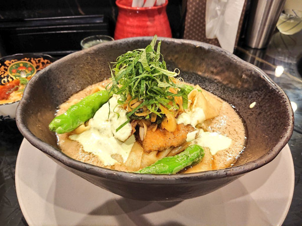 「【限定】喰らうさんま御殿、など」@トーキョーニューミクスチャーヌードル 八咫烏 CHIKARABOの写真