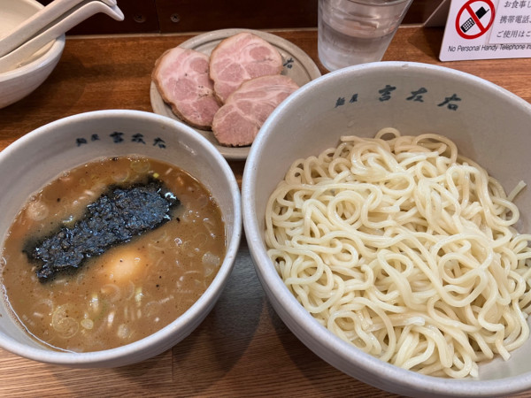 「味玉つけ麺＋チャーシュー」@麺屋吉左右の写真