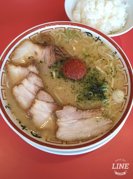 「山形辛味噌ラーメン+チャーシュー2枚､ライス」@中華そば専門 田中そば店 大宮別所店の写真