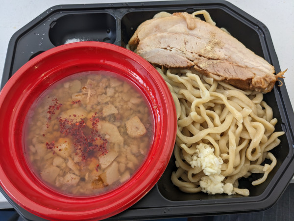 「【夢を語れ】ゴワ2ワシ2麺の甘辛つけ麺」@大つけ麺博 つけ麺日本一決定戦の写真