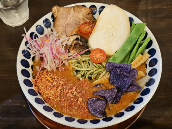 「海老トマトとバジルの濃厚まぜかけ　1780円」@sobabar Ciliegioの写真