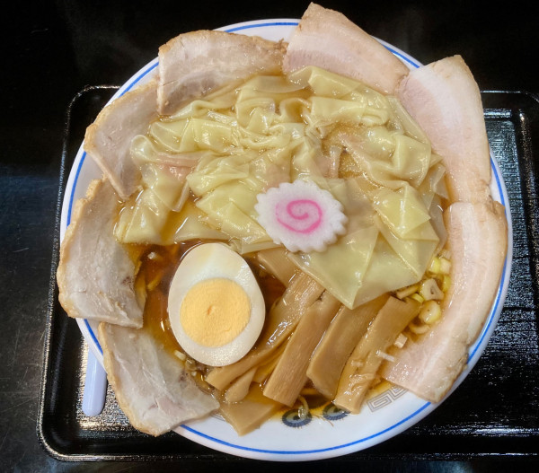 「チャーシューワンタン麺 900円」@中華そば 下連雀の写真