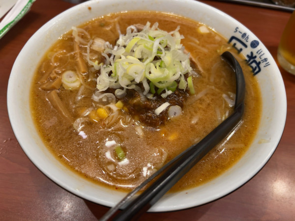 「石狩味噌らーめん」@らーめん石狩 平塚ラスカの写真