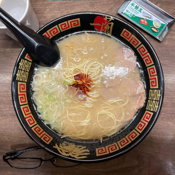 「天然とんこつラーメン（創業以来）」@一蘭 立川店の写真