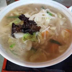 タンメン半チャーハンセット 850円