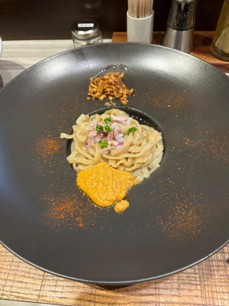 「鶏と水(濃厚)」@つくばらーめん 鬼者語 -オニモノガタリ-の写真