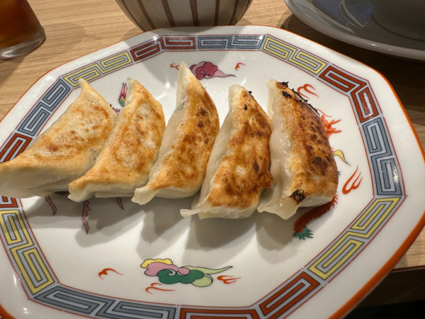 「焼餃子500円」@青竹手打麺 王神の写真