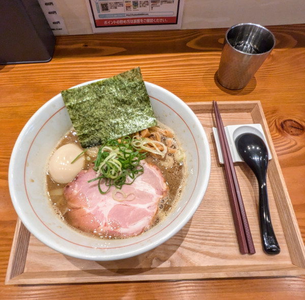 「黒豚味玉  1,000円」@中華そば 多繋の写真