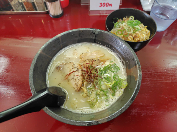 「コク旨しじみラーメン700円（本日の限定メニュー）」@らーめん 因幡の写真