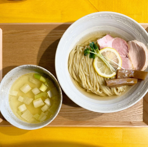 「昆布水つけ麺 塩」@BABA NOODLE HOUSEの写真