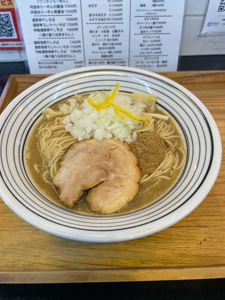 「濃厚煮干しラーメン」@おだしらーめん おだにの写真